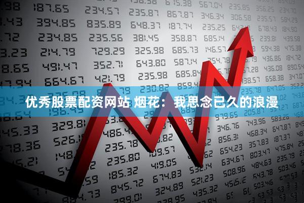 优秀股票配资网站 烟花：我思念已久的浪漫